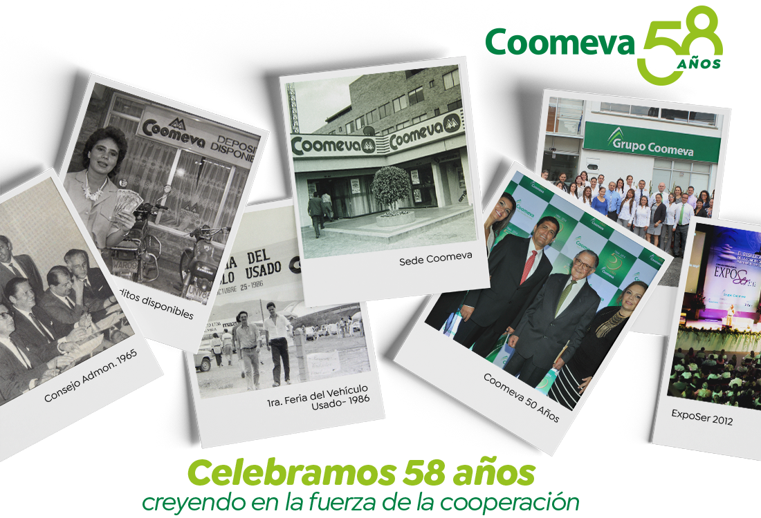 Celebramos 58 años creyendo en la fuerza de la cooperación