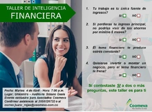 Invitaci&oacute;n Taller Inteligencia Financiera 2