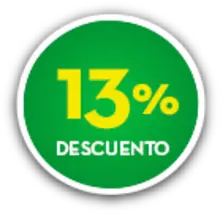 13% DE DCTO.