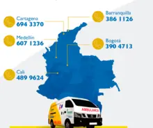 Mapa ciudades dónde estamos