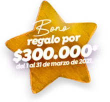 Bono Regalo por $ 300.000