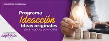 Programa Ideacción: Ideas originales para negocios potenciales