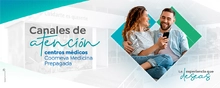 Canales de atenci&oacute;n centros m&eacute;dicos Coomeva Medicina Prepagada