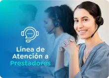 L&iacute;nea de atenci&oacute;n a prestadores