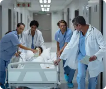 Urgencias, hospitalizaci&oacute;n y cirug&iacute;a