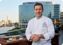 Pablo Barbero, chef ejecutivo del Hilton Buenos Aires