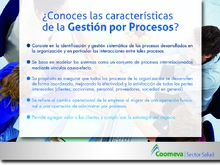 gesti&oacute;n de procesos